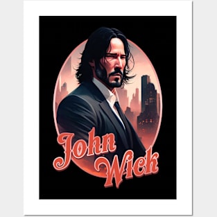 John Wick Keanu Reeves Posters and Art